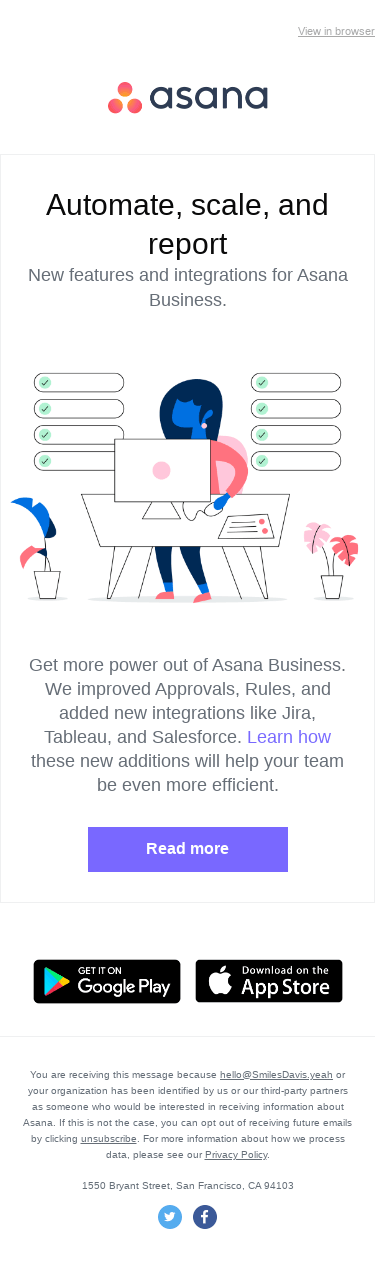 New: Asana for Operations, Sales, and Marketing