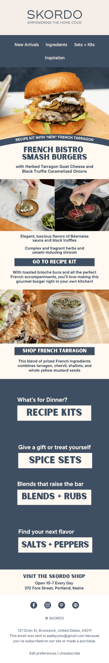 NEW Bistro Smash Burgers