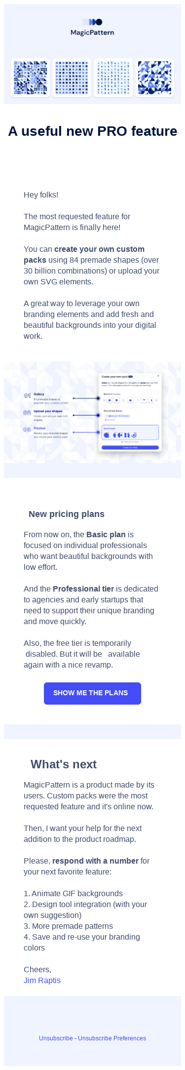 🎉 New feature for MagicPattern