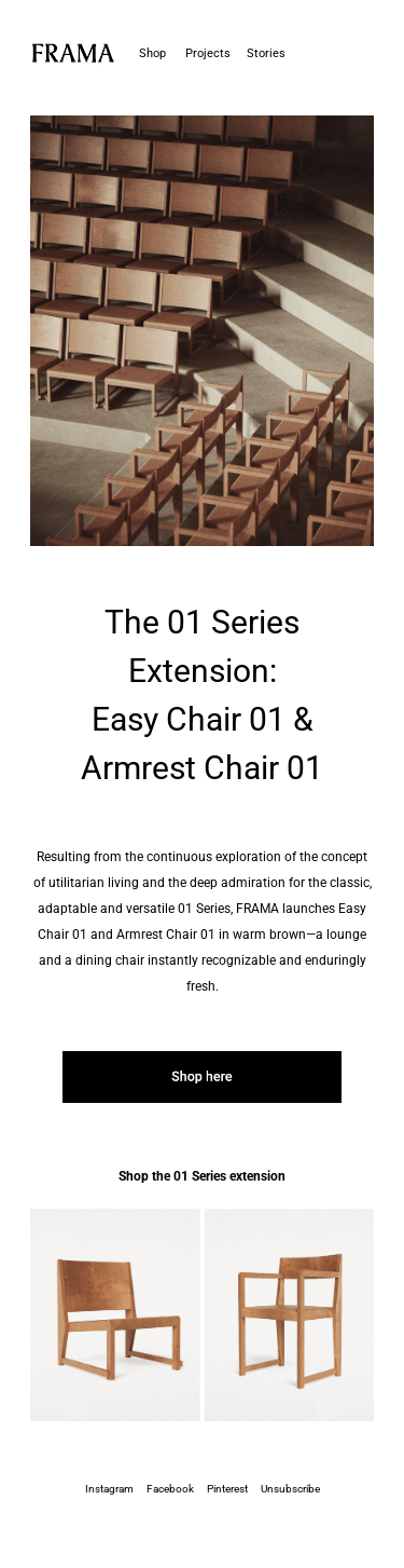 New In: The 01 Series Extension