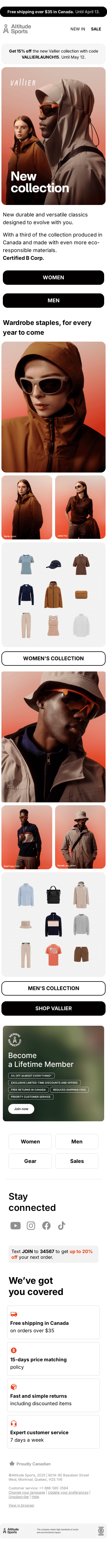 NEW | Vallier Spring Collection