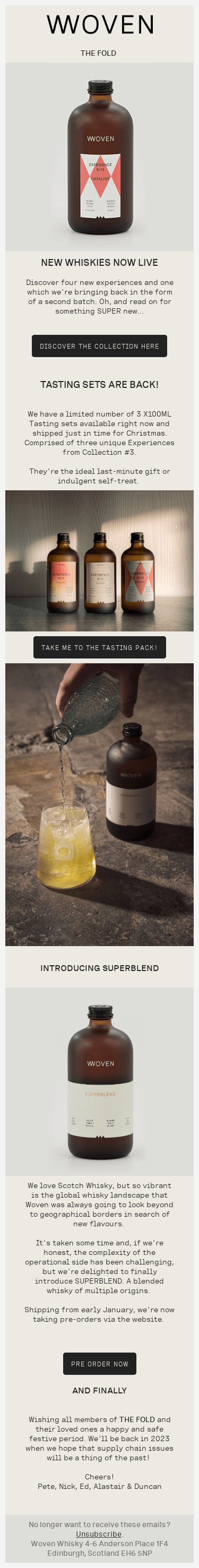 NEW WHISKIES NOW LIVE