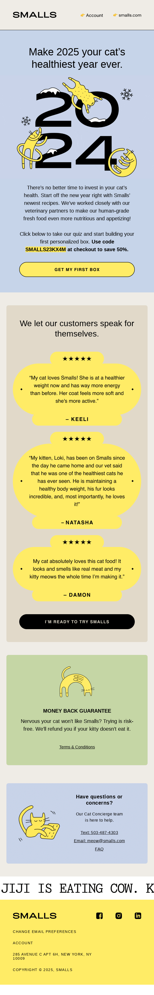 ✨ New year. New Smalls. ✨