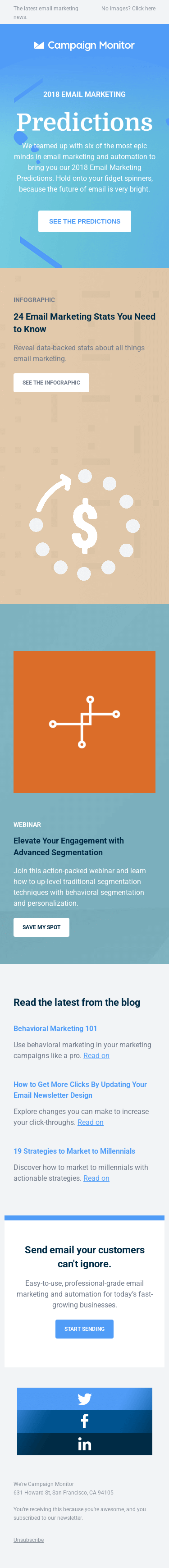 November News: The 2018 Email Marketing Predictions 🔮 + 24 Stats You Need to Know