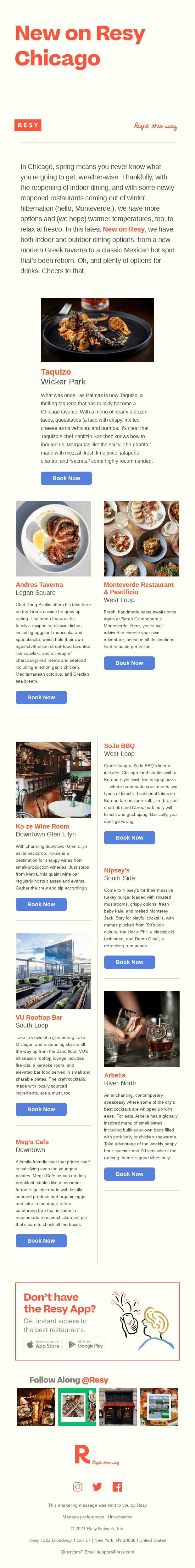 Now Open on Resy: Nipsey’s, Monteverde, Arbella, and More