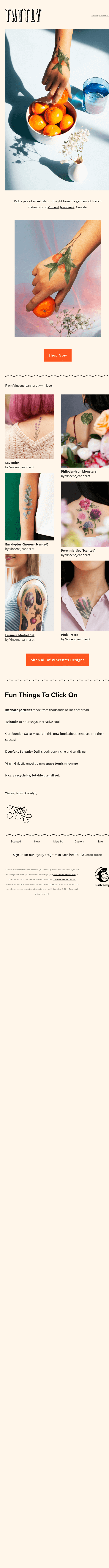 Oh my darling, Clementine Tattly! 🍊