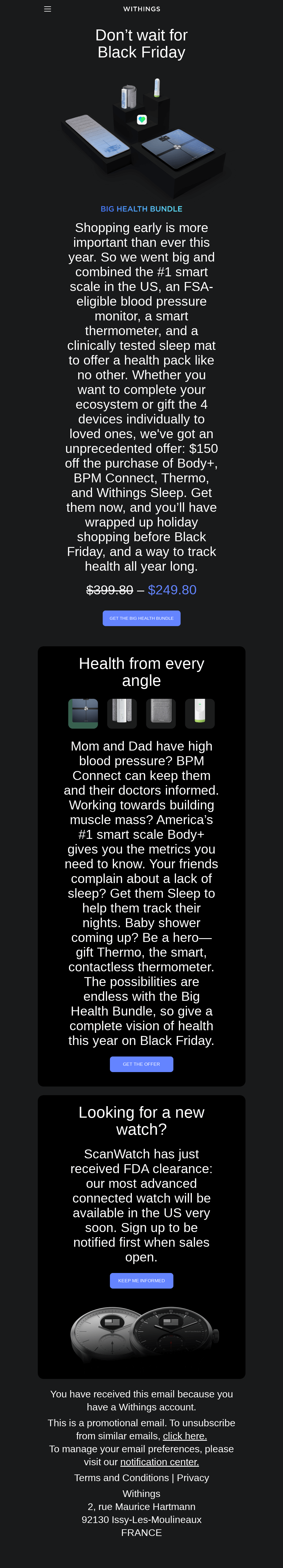 One BIG Black Friday early offer just for you