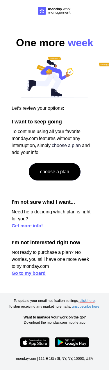 One more week to go! ⌛ 