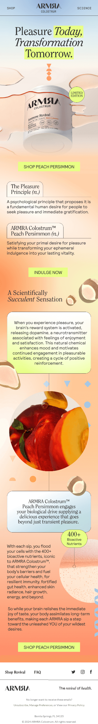 Open For Immediate Gratification