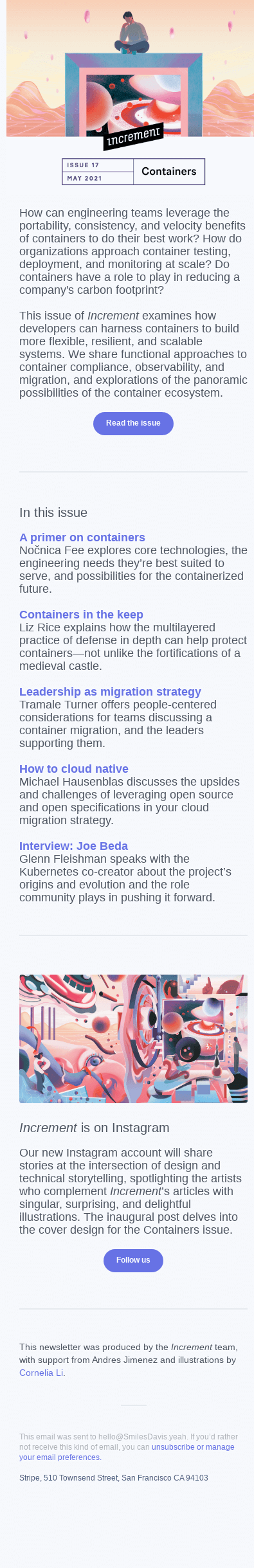 Our Containers issue is out now!