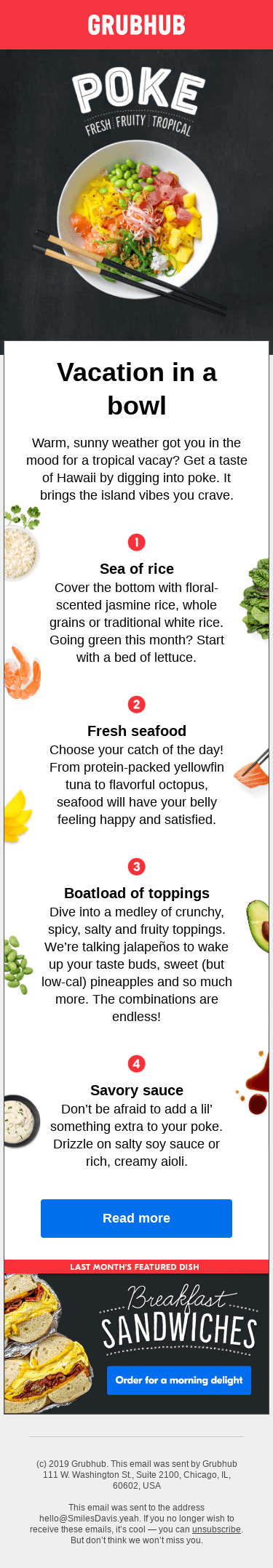 Our Dish of the Month: Poke