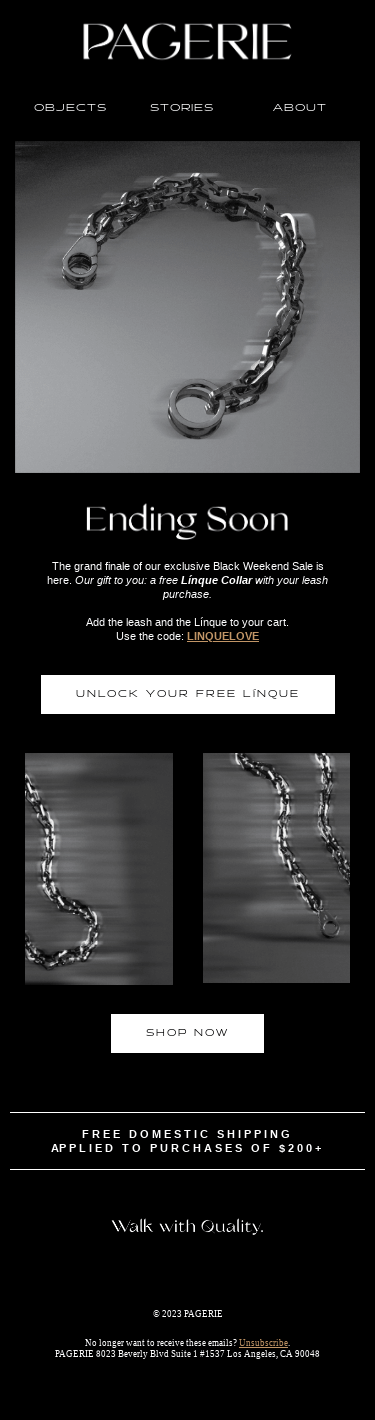 Our Final Drop Is Here