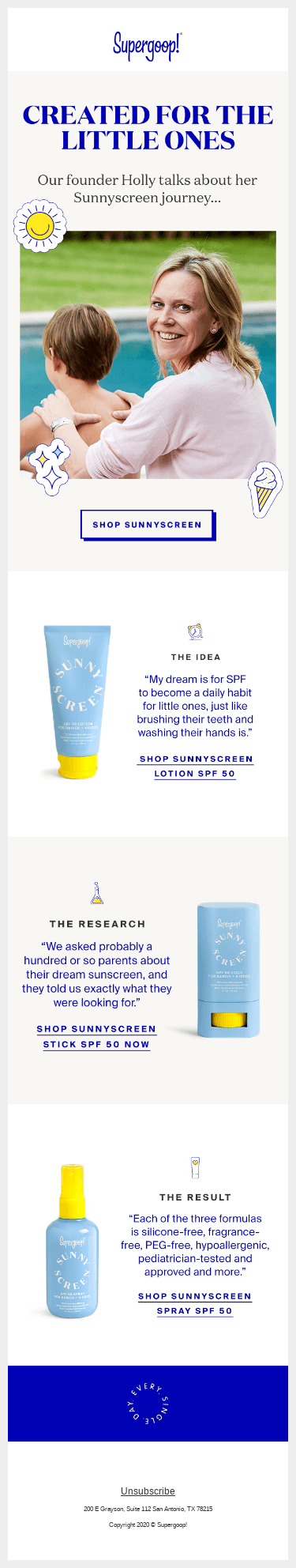 Our founder Holly on our cleanest SPF