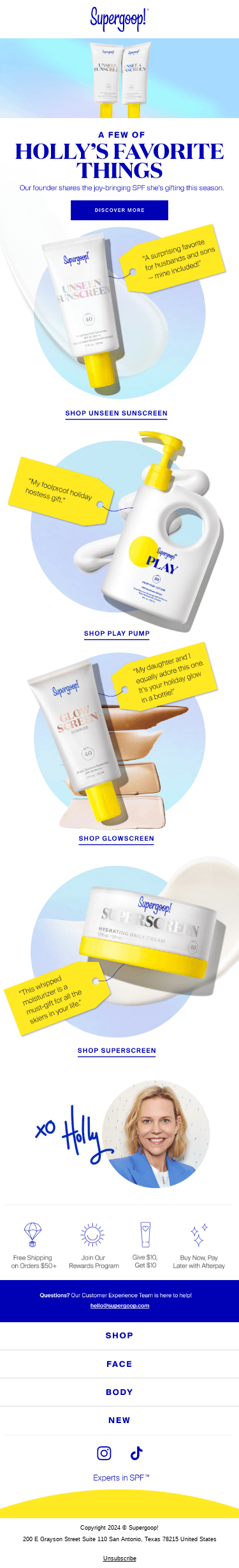 Our founder’s ultimate gift picks ⭐