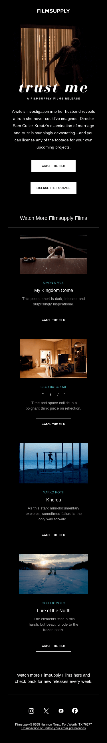 Our Newest Filmsupply Films Release.