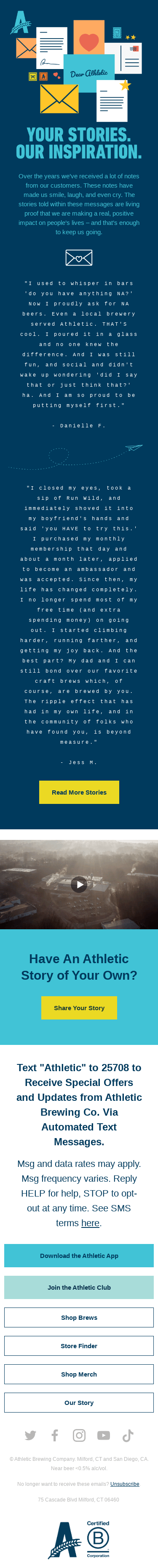 OUR story is YOUR story 📝💌