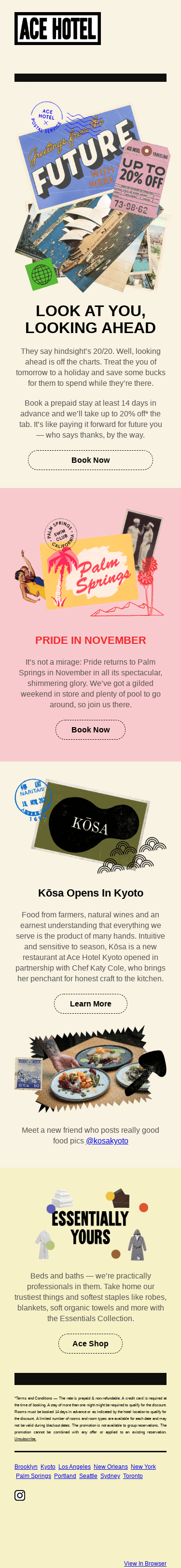 Pay it forward for future you