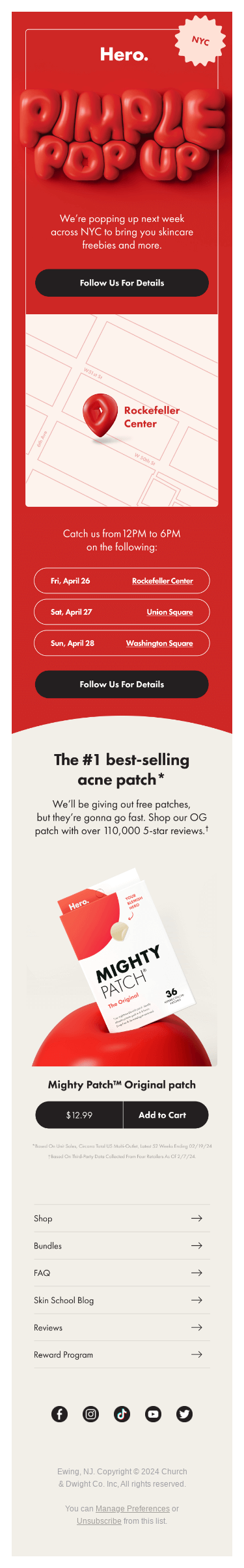 Pop by our IRL event next week 🎊