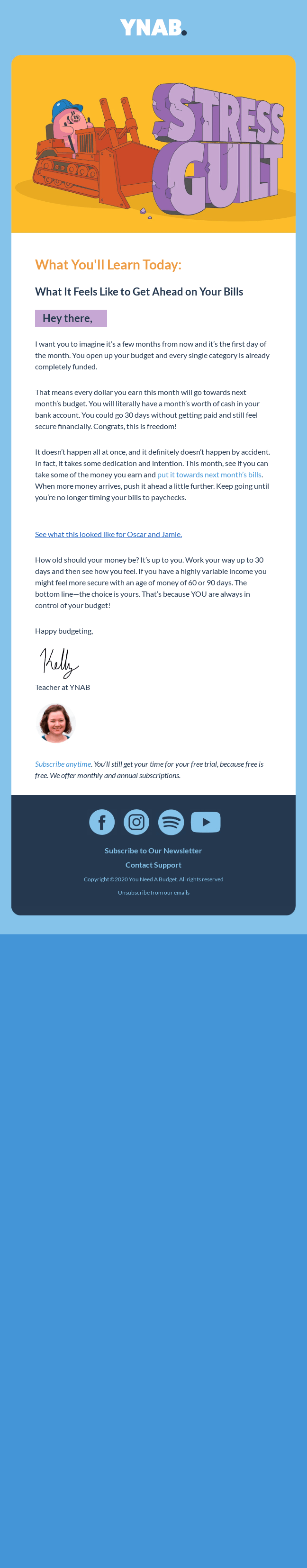 Pretend it’s a few months from now...