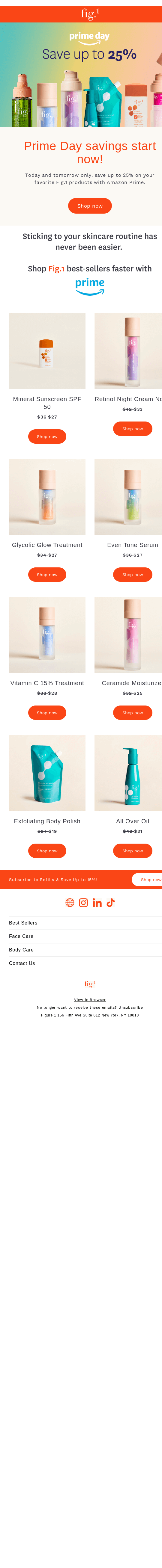 Prime Day Savings: Up to 25% Off Fig.1!