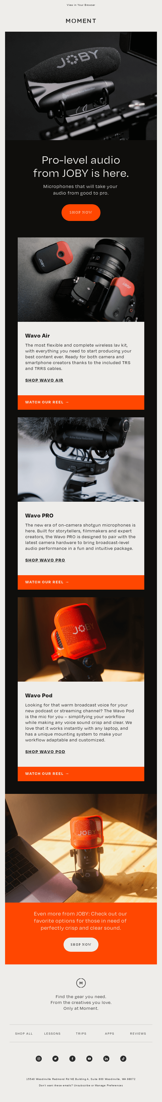 Pro Audio From The Wavo PRO Lineup