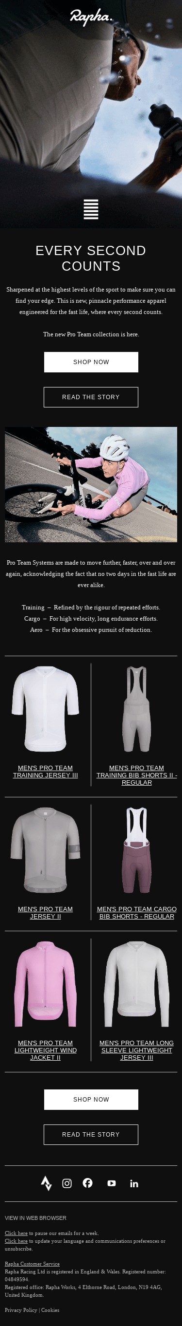 The new Pro Team Collection has landed