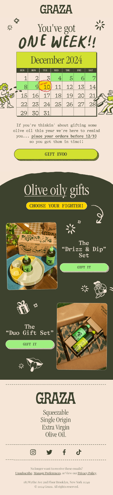 PUT THIS IN YOUR CAL 🎁