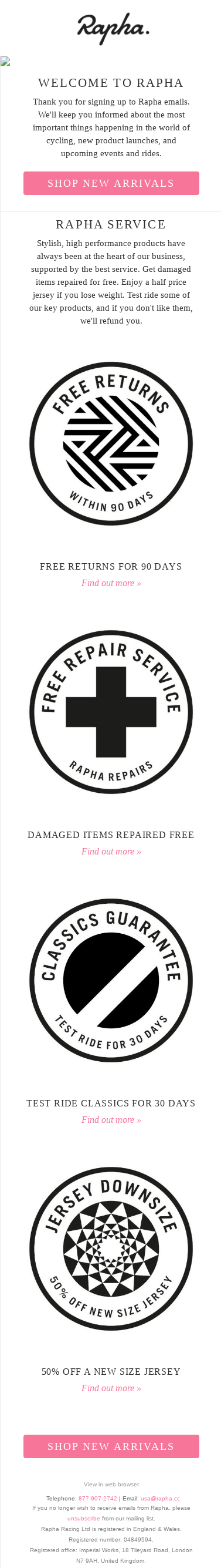 Rapha: Welcome to Rapha