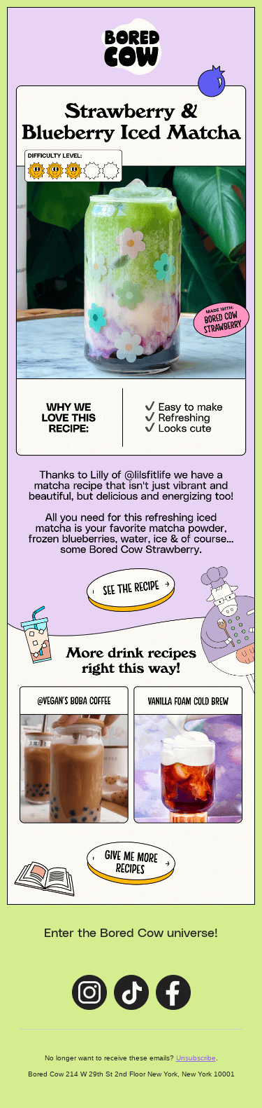 Recipe inside ✉️