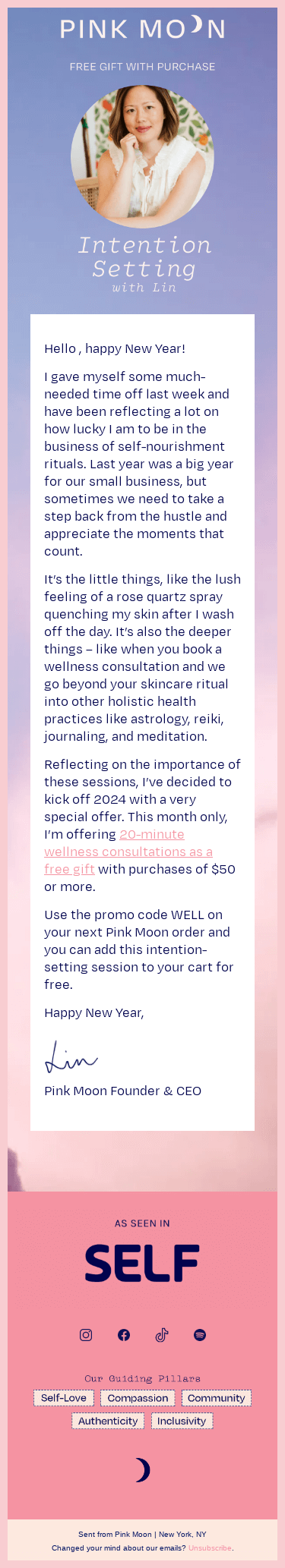 Reflections for the New Year