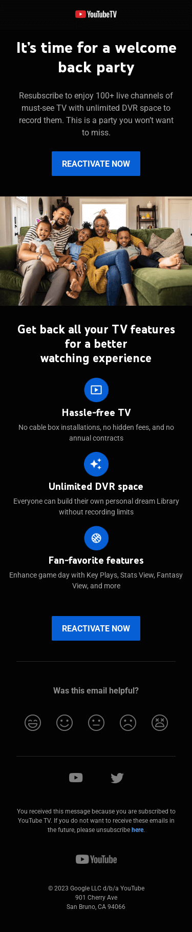 Return to live TV that’s made for you