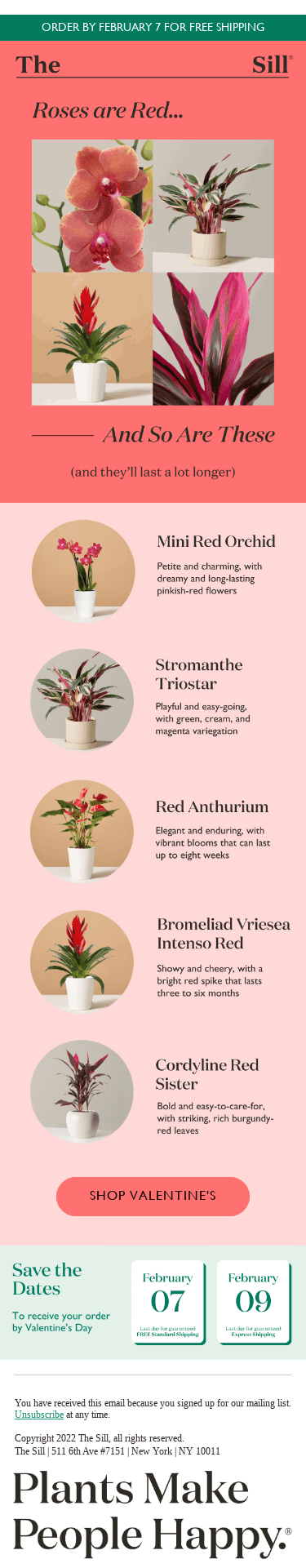 Roses are Red, & These Plants Are Too!