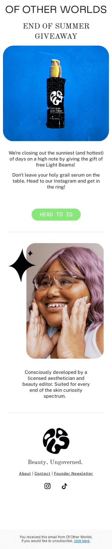 Running Low On Light Beams? Here's Your Chance to Snag One For Free