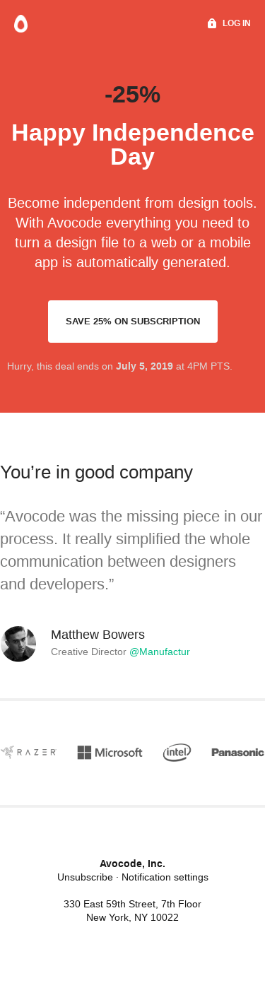 Save 25% & become independent