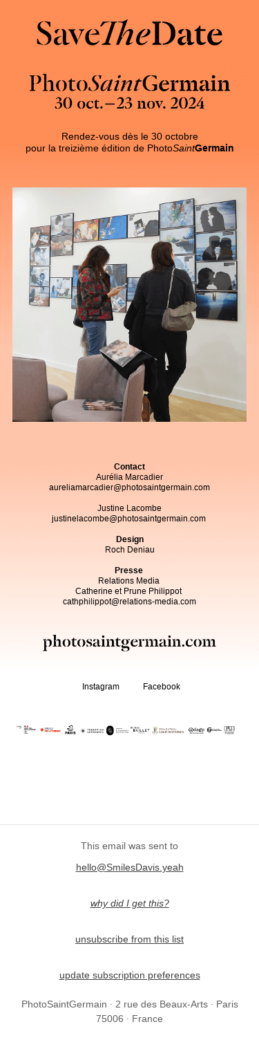 Save The Date PhotoSaintGermain