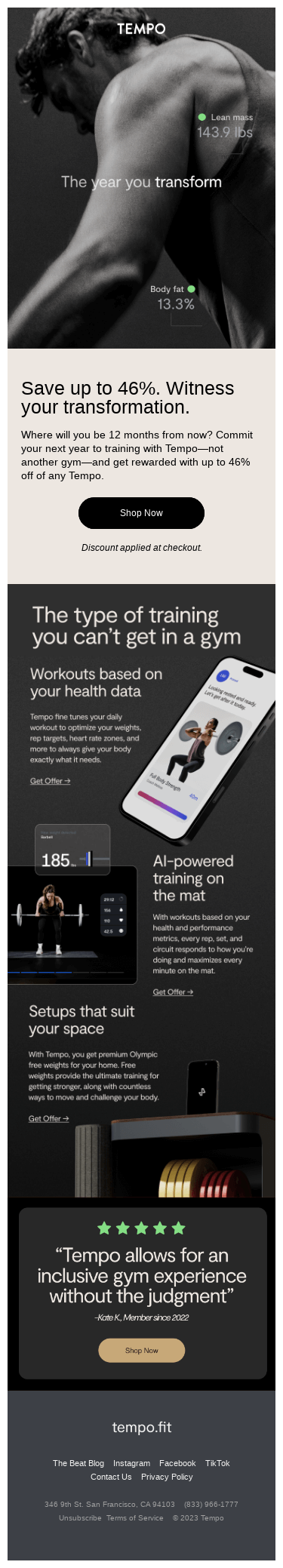 ⚡ Save up to 46%. Make 2024 transformative.