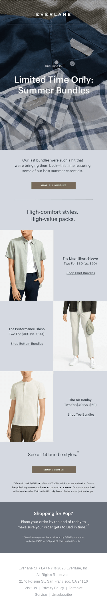 Save With Summer Bundles