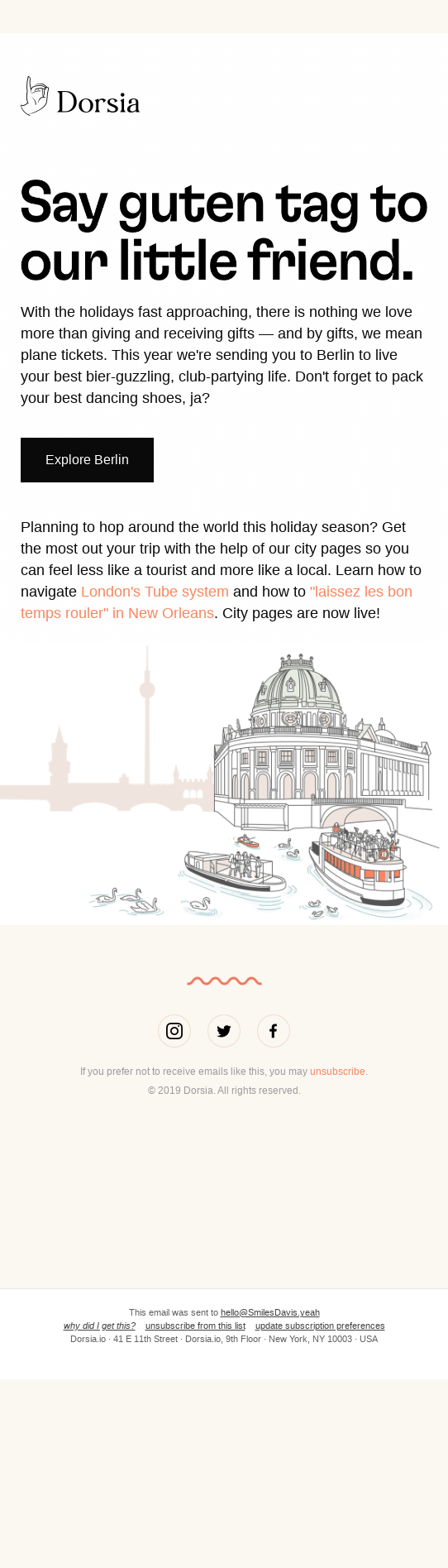 Say guten tag to our little friend