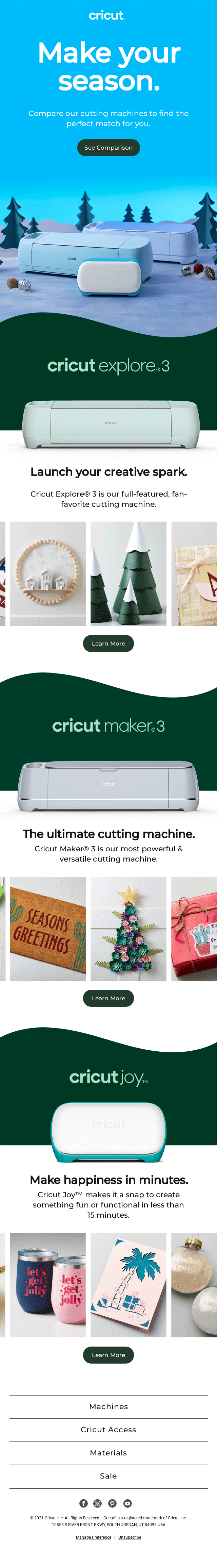 Say Hello to Our Cricut Machine Gift Guide