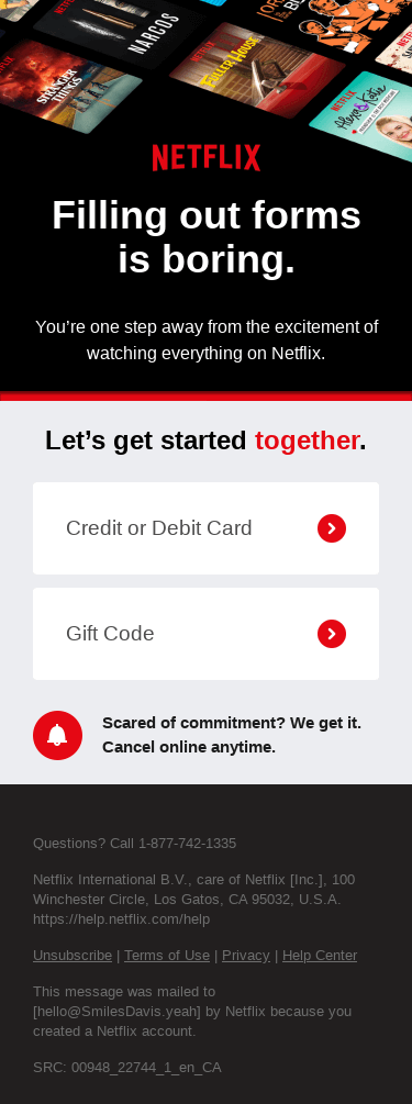 Say yes to Netflix.