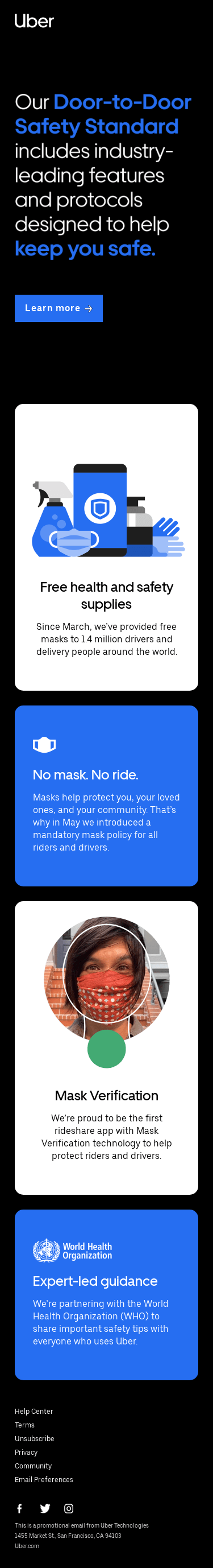 Setting the new standard of safety for ridesharing