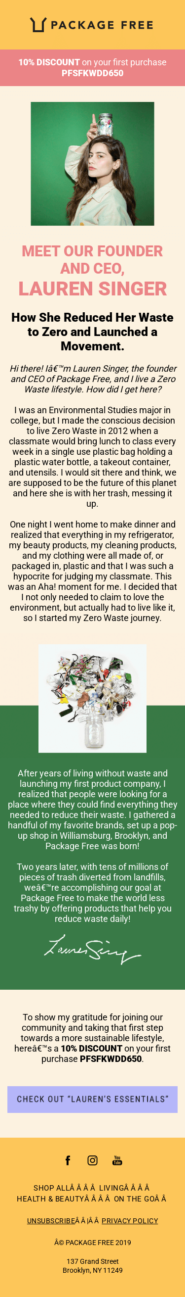 Seven years, zero waste