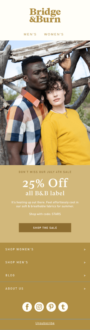 Shop Our July 4th Sale