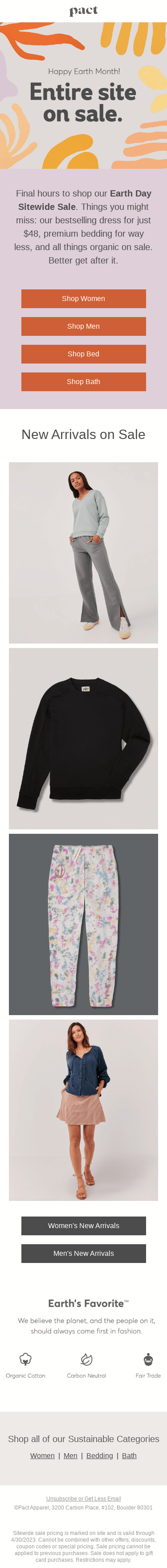 Sitewide Sale: final hours ⏰