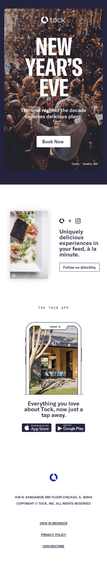 Smiles Davis, make delicious plans this NYE 🎉