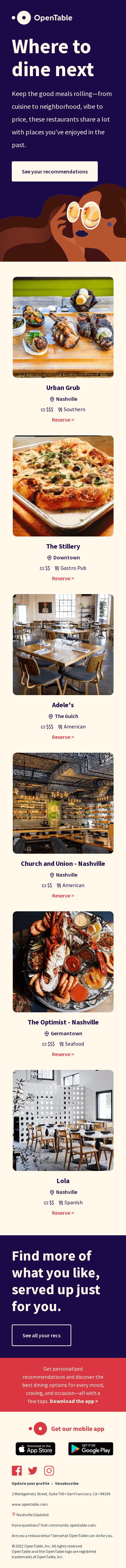 Smiles Davis, these spots were chosen just for you!