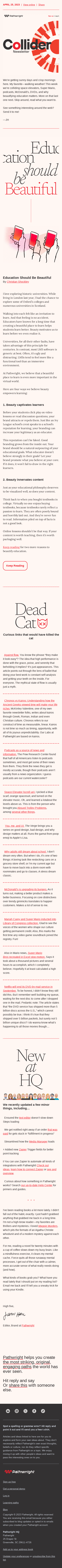 Space elevator & beautifying education