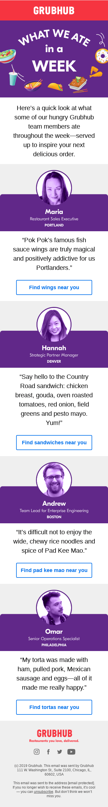 Spicy noodles, wings and more