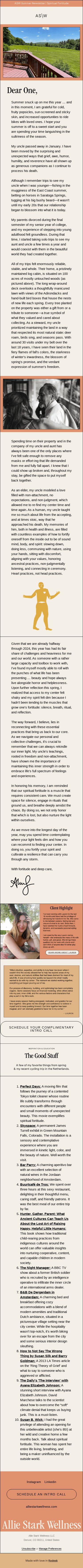 Spiritual Fortitude ✨ ASW Summer Newsletter