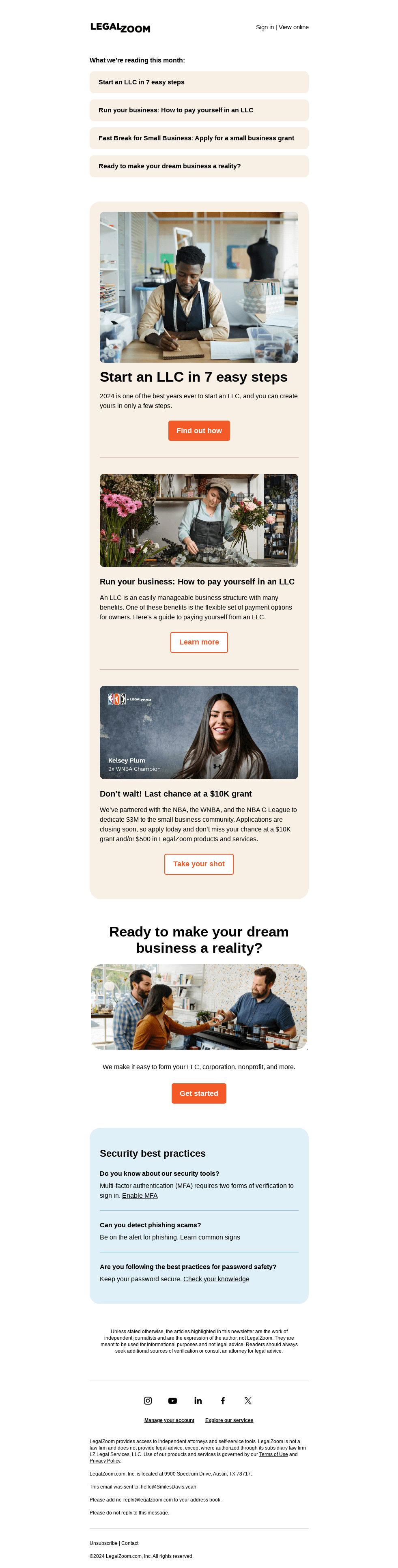 Start an LLC in 7 steps